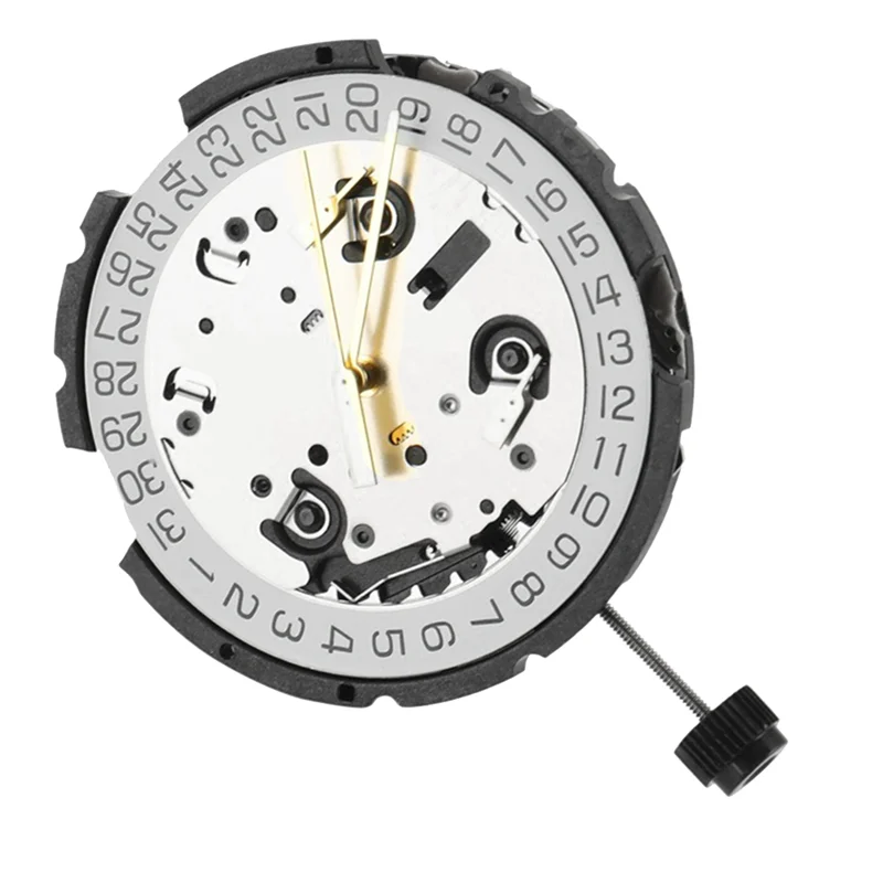 Replace G10.212 Watch Movement for ETA G10.212 Quartz Movement 6 Pin Date At 4 with Stem& No Battery Watch Repair Parts