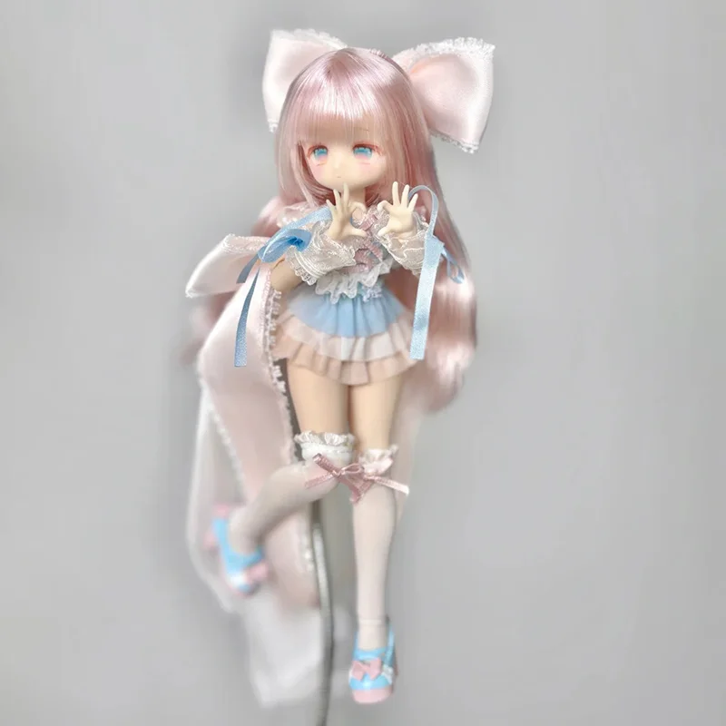 Kolekcja Weiyu Seria Momo Girl Figurka Artystyczna Mjd w Skali 1/8, Figurka z Filmów Anime, Dekoracja na Biurko, Ozdoba, Prezent