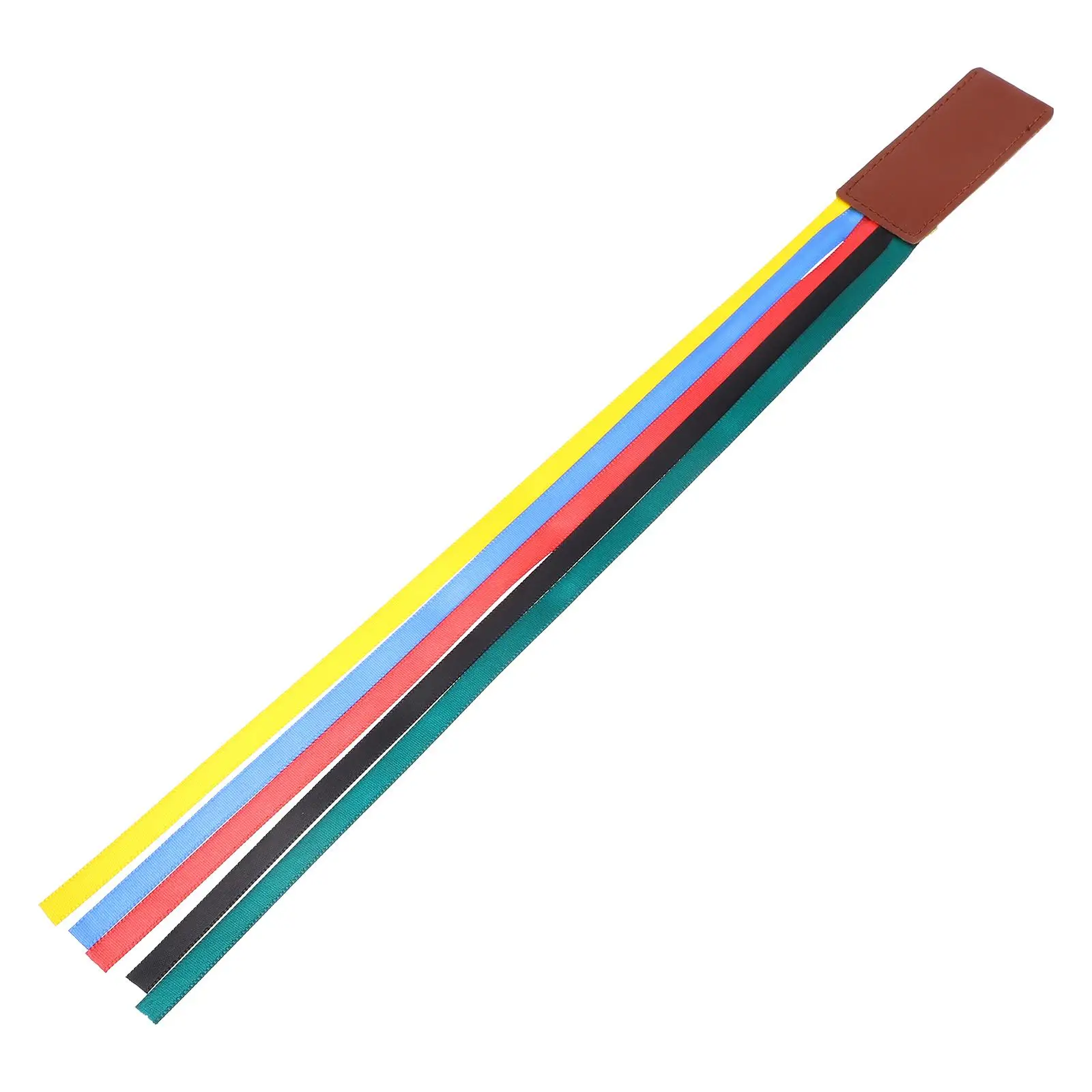 

Artificial Ribbon Bookmark Large Capacity Easy Insert Smooth Touch Bible Page Marker Decorative Student Metallic