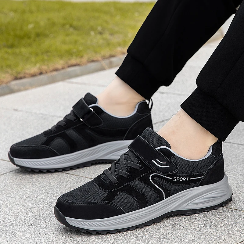 

Мужские лоферы Giay Кроссовки Удобная мужская обувь 2025 Низкая цена Защитная обувь Мужские носки Кроссовки Теннисные слипоны Wit Sohes Tênis