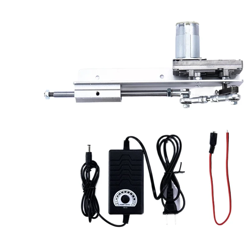 ForforReciprocating Cycle Linear Actuator Stroke 2-8CM/3-15CM Variable Speed with Suction Cup 100V-240V DC Telescopic Motor 45~2