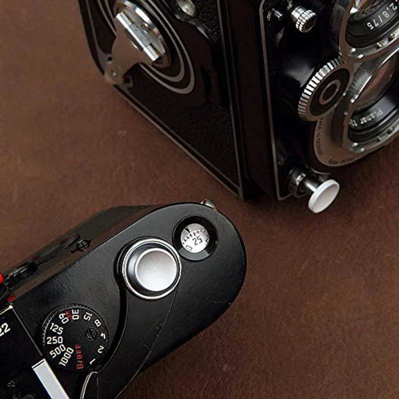 

For Fujifilm X100 X100T XPro2 XT3 XT10 XE2 GFX50R XH1 XA5 Metal Shutter Button Set