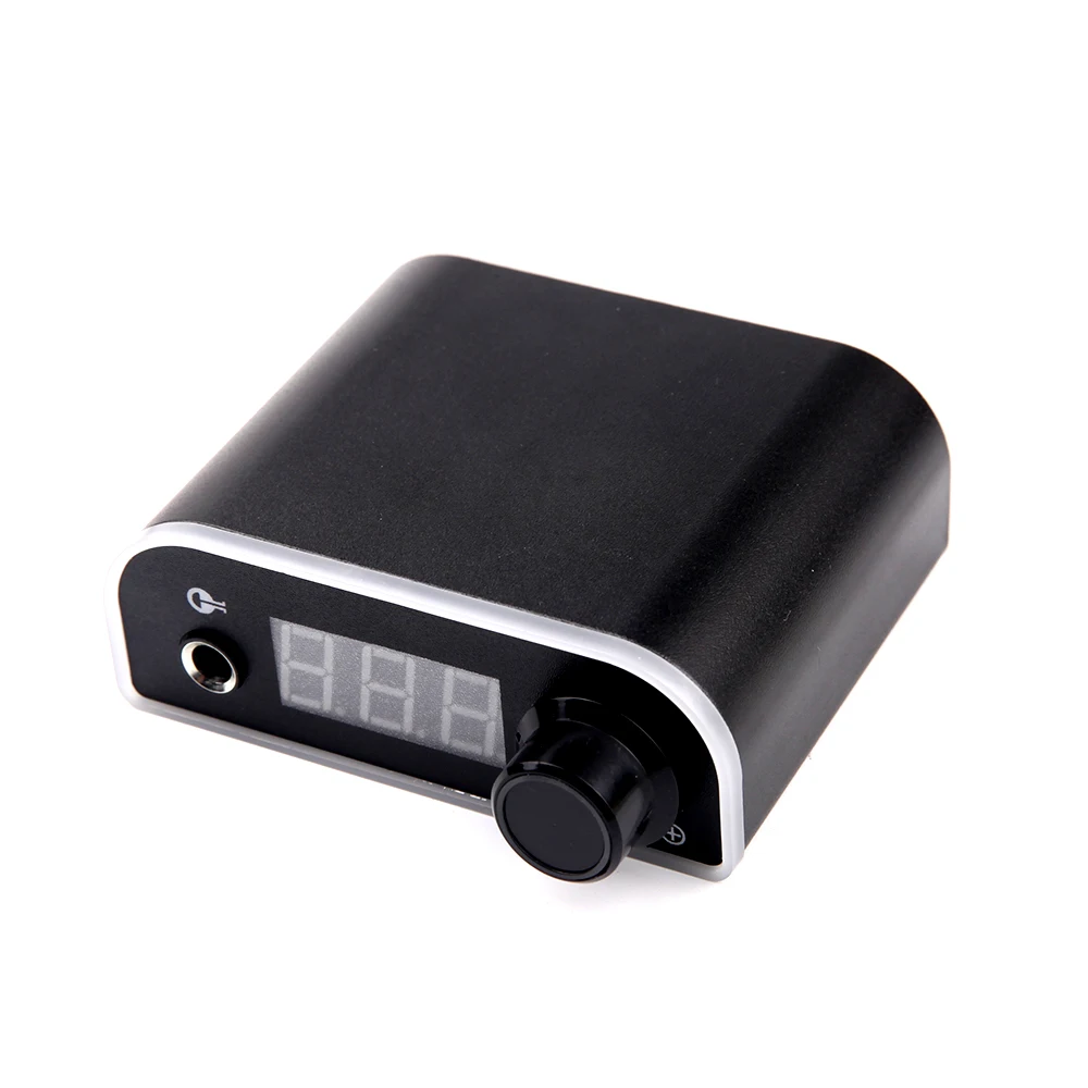 LED Tattoo Power Supply Dual Mode LCD with Foot Pedal for Coil And Rotary Machines Color Change Voltage All-in-One Tattoo Power