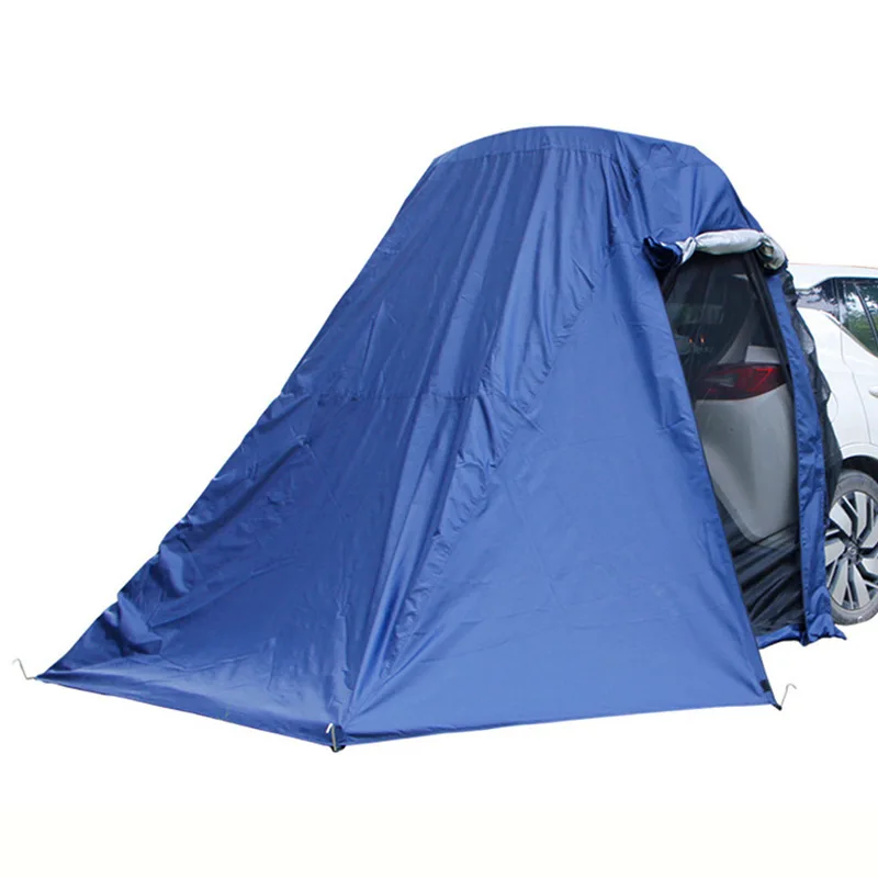 SUV Rear Camping Tent Outdoor Portable Car Rear Extension Tent Rain and Sun Protection Ultraviolet-proof Car Mounted Tent