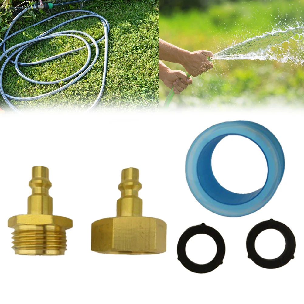 Garden Irrigation Garden Hose Fittings Air Compressor Connector Compatible With Garden Hoses Garden Sprinkler 10*10*5cm
