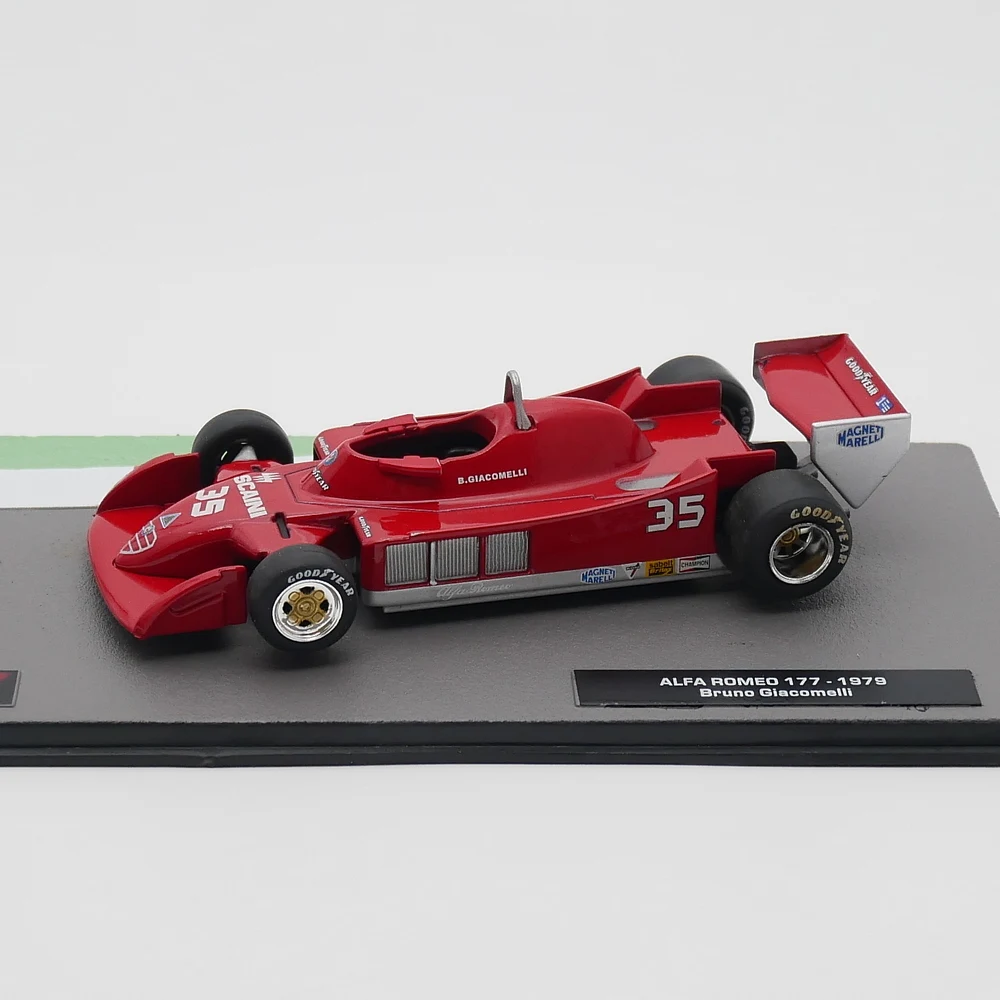 Ixo 1:43 Alfa Romeo 177 1979 Bruno Giacomelli Racing Diecast Car Model Metal Toy Vehicle