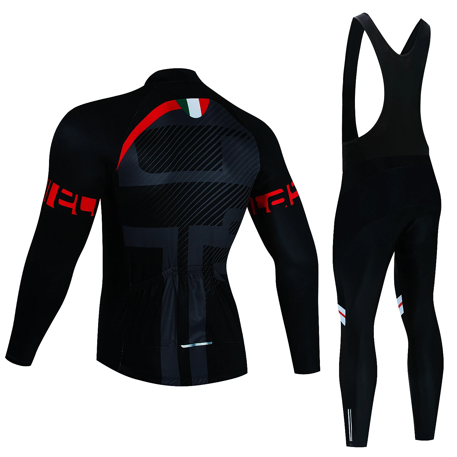 2024 Pro Winter Thermal Fleece Cycling Jersey Sets Long Sleeve Bicycle Clothing MTB Bike Wear Maillot Ropa Ciclismo Cycling Suit