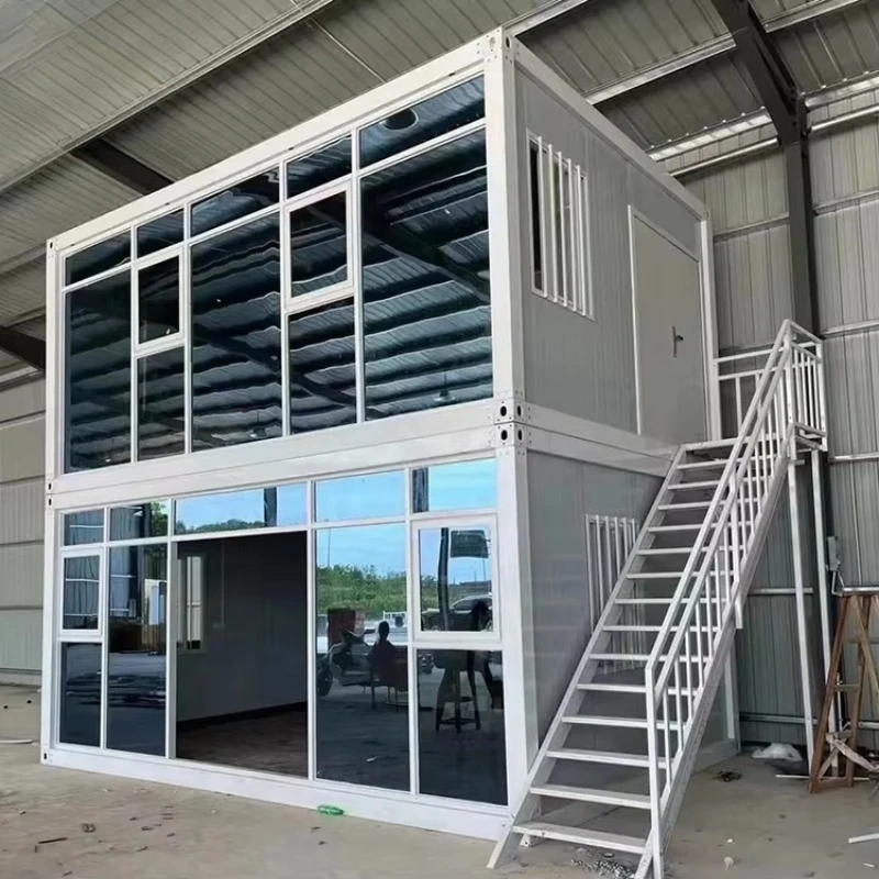 Manufacturer Detachable Portable Steel 40ft 20ft Luxury Modern Container House For Office Building And Greenhouse Projects