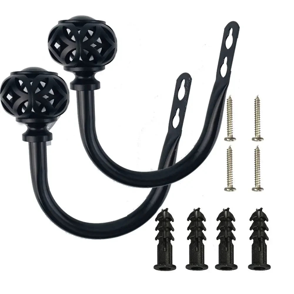 Accessoires de rideaux de luxe au design moderne Crochet mural en