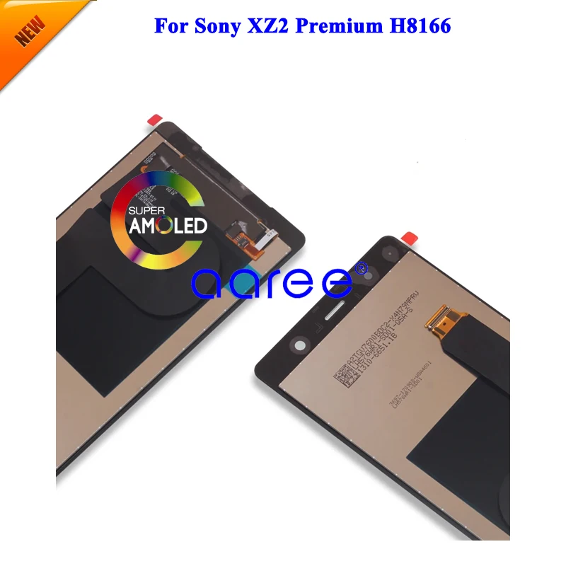 Sony XZ2 Premium H8116 LCD 스크린 터치 디지타이저 어셈블리 용 Sony Xperia XZ2 프리미엄 LCD 디스플레이 용 AAA 등급 원본