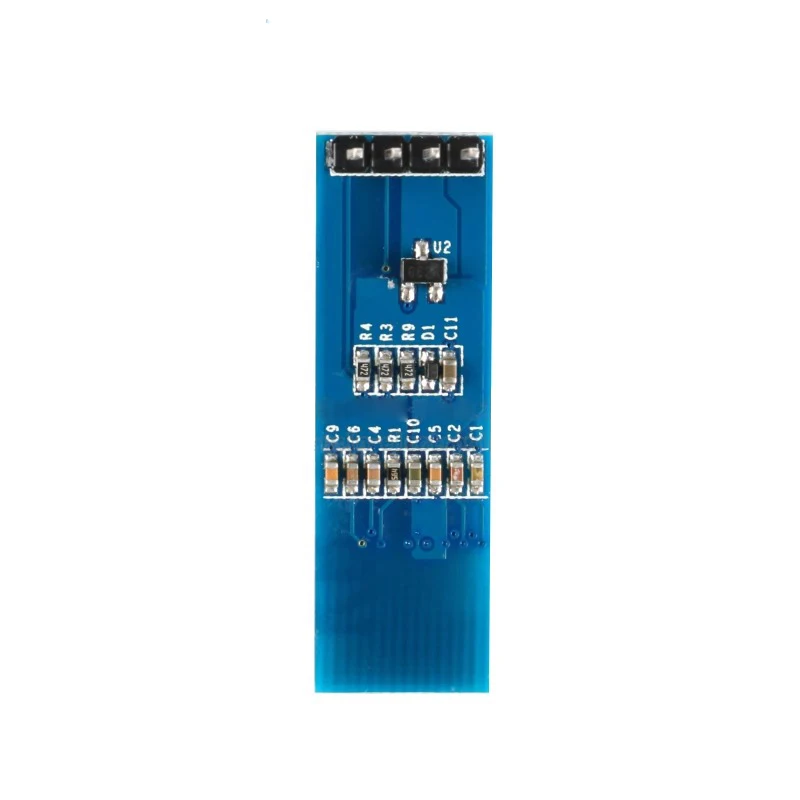 Layar OLED 0.91/0.96/1.3 Inci Modul LCD IIC/SPI Layar Seri LCD Putih/Biru/Kuning dan Biru