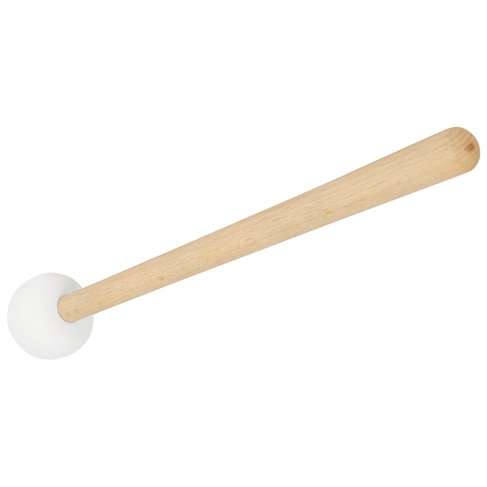 

Singing Bowl Drum Mallet Felt Head Wooden H Percussion Sticks Drum Stick Performance Drumsticks Lightweight Portable Design