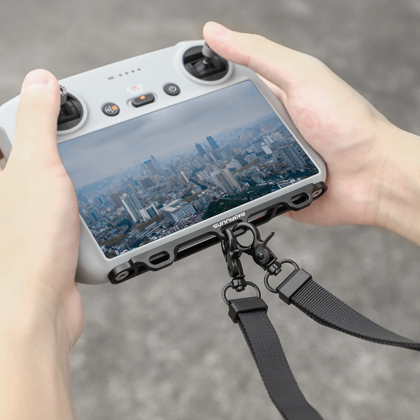Sunnylife Fernbedienung, zerlegungsfreie Halterung mit Riemen, Schulterband für DJI RC und DJI RC 2 – Detail 14