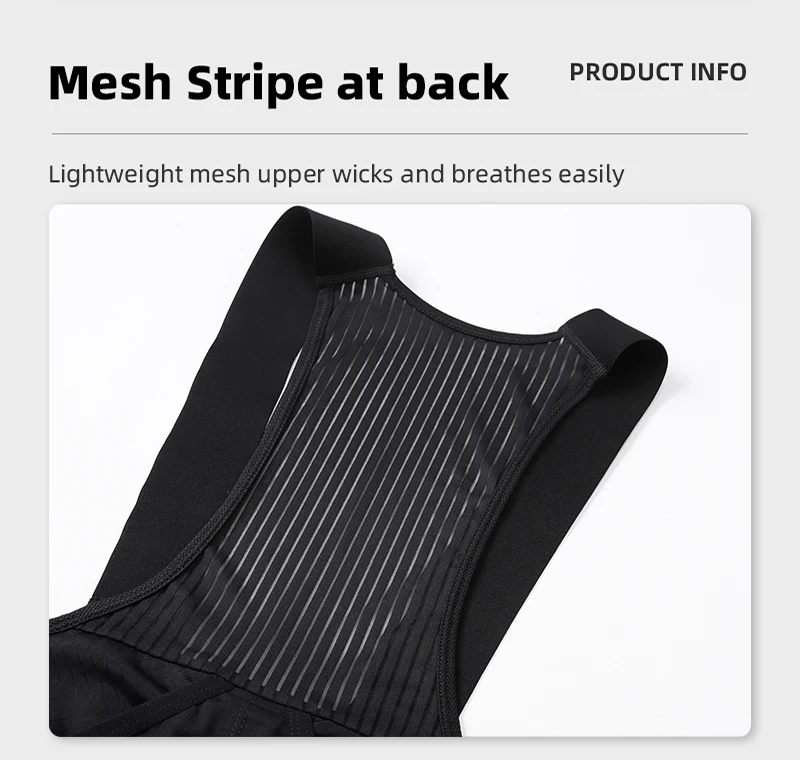 YKYWBIKE Männer Radfahren Trägerhose 3 Taschen Sommer Rennrad Kurze Hosen MTB Fahrrad Trägerhose Pro Team Belgien Pad – Detail 16