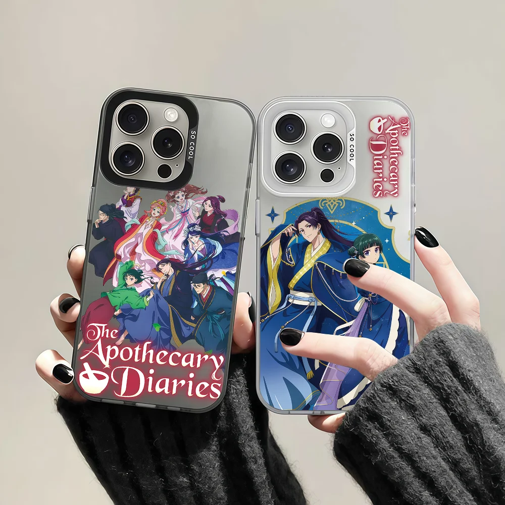 Maomao Jinshi Anime The A-apothecary D-diaries Cassa Del Telefono Per Samsung S25 S24 S23 A07 A17 A06 Ultra FE Plus Protettiva IMD Colore