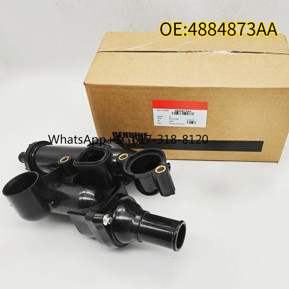 

Для 4884873AA Cummins 07-17 J eep C ompass 07-12 Dodge Caliber корпус термостата в сборе