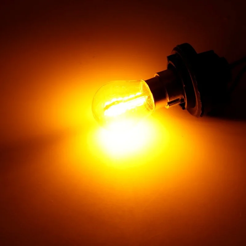 12V Car LED Light 1156 BA15S 1157 Turn Signal Brake Lamp High Temp Resistant Glass Outer Cover