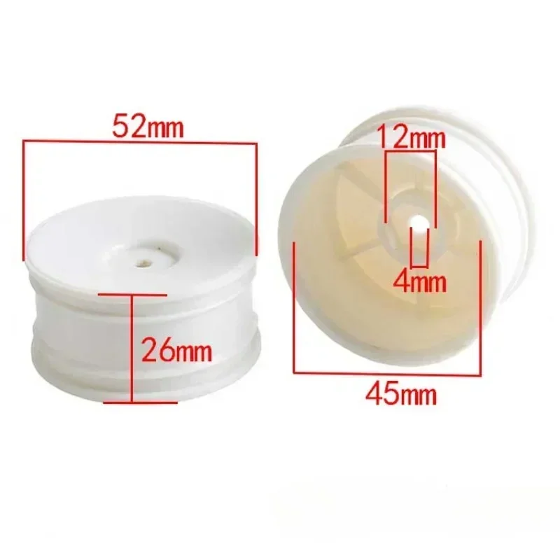 حافة عجلة بلاستيكية مناسبة HPI HSP RC موديل 1:10 على الطريق سيارة سباق 901ALL لـ HSP 94123/94122/94103/D4/D3