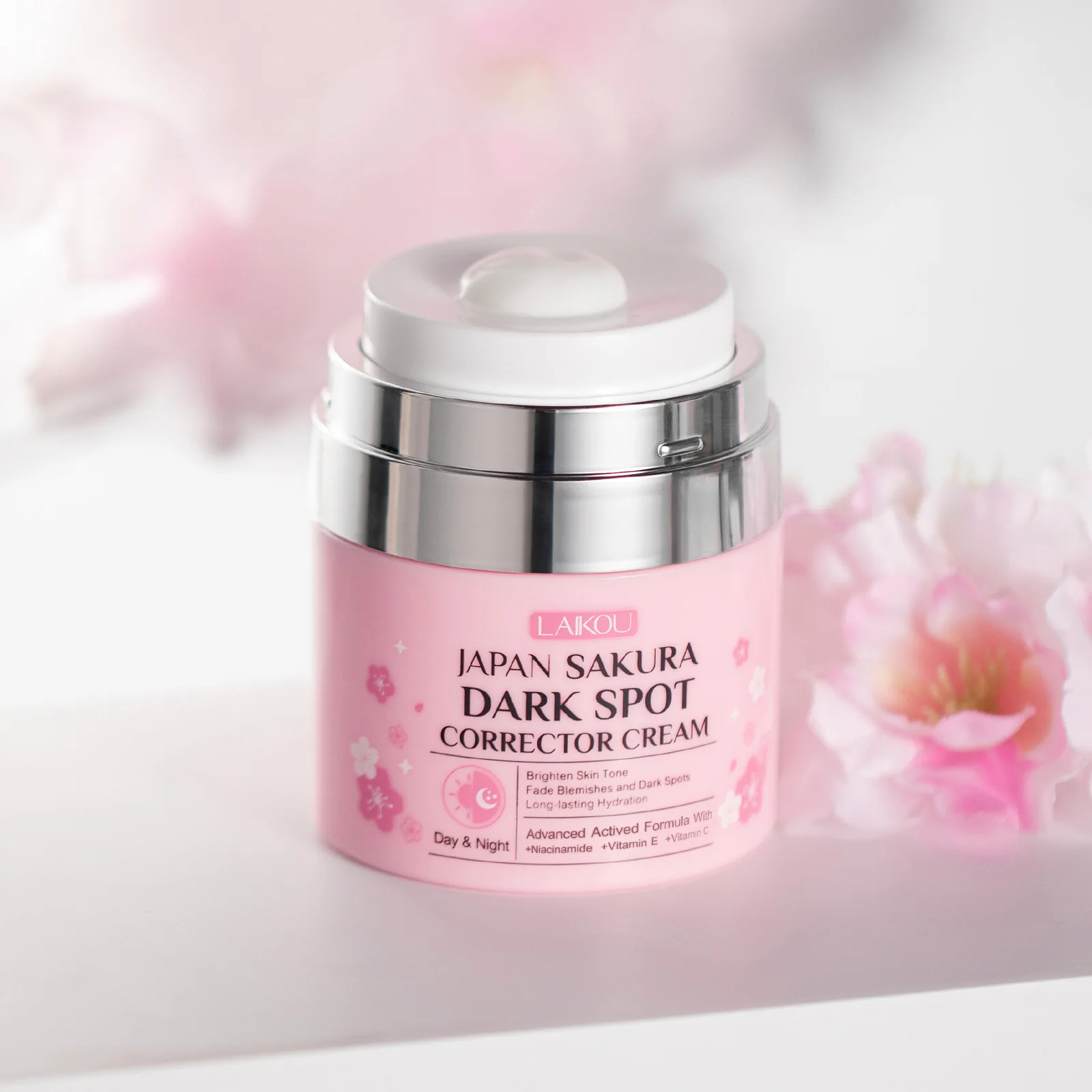 Hydrating Moisturizing Cherry Blossom Cream even skin tone Balancing Oil Shrinking Pore Moisturizing Cream Skincare