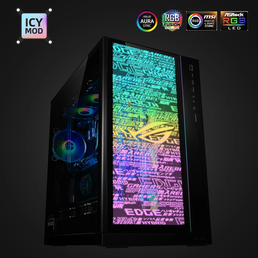 LIANLI Dynamic O11 Front Panel Desktop Refit Glass Customized Lian-li O11XL PC Case MOD DIY Gabinete Plate Gamers Cabinet Shroud