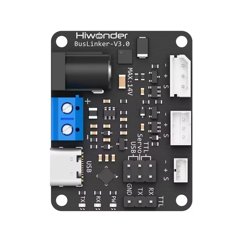 V3.0 Servo Debugging Board Embedded Robot Arm Servo Drive Module Controller, Compatible With ESP32/SMT32/Arduino/Raspberry Pi