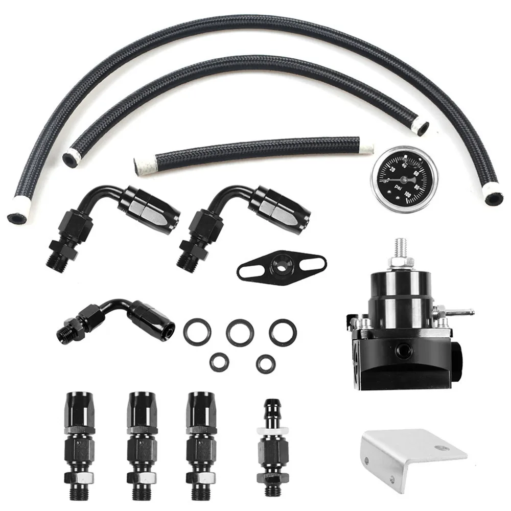 1set New K Series Tucked K Swap Fuel Line System Kit K20 K24 DC2 EG EK For Civic del sol Integra AN6 Car Accessories