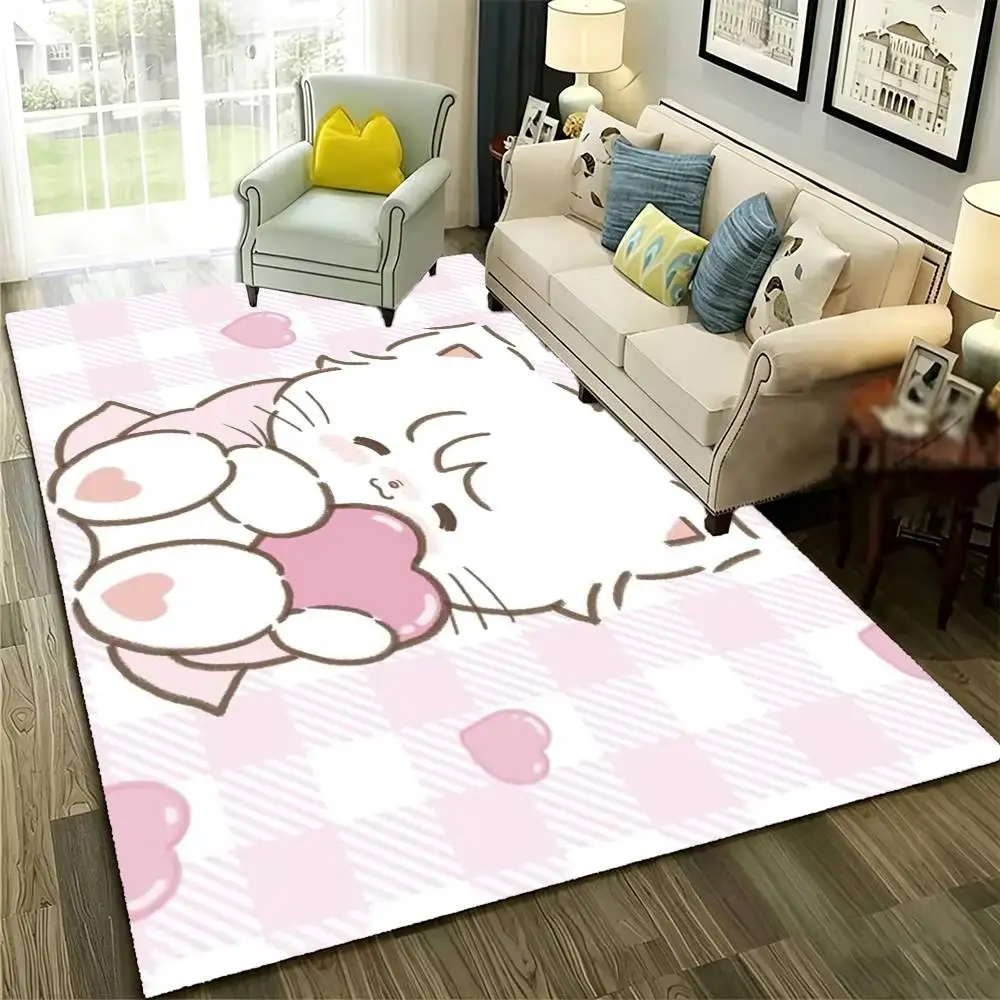 M-Mikko I-Illustrations Soft Thick Non-Slip Mat for Living Room Bedroom Kitchen Decor Rugs
