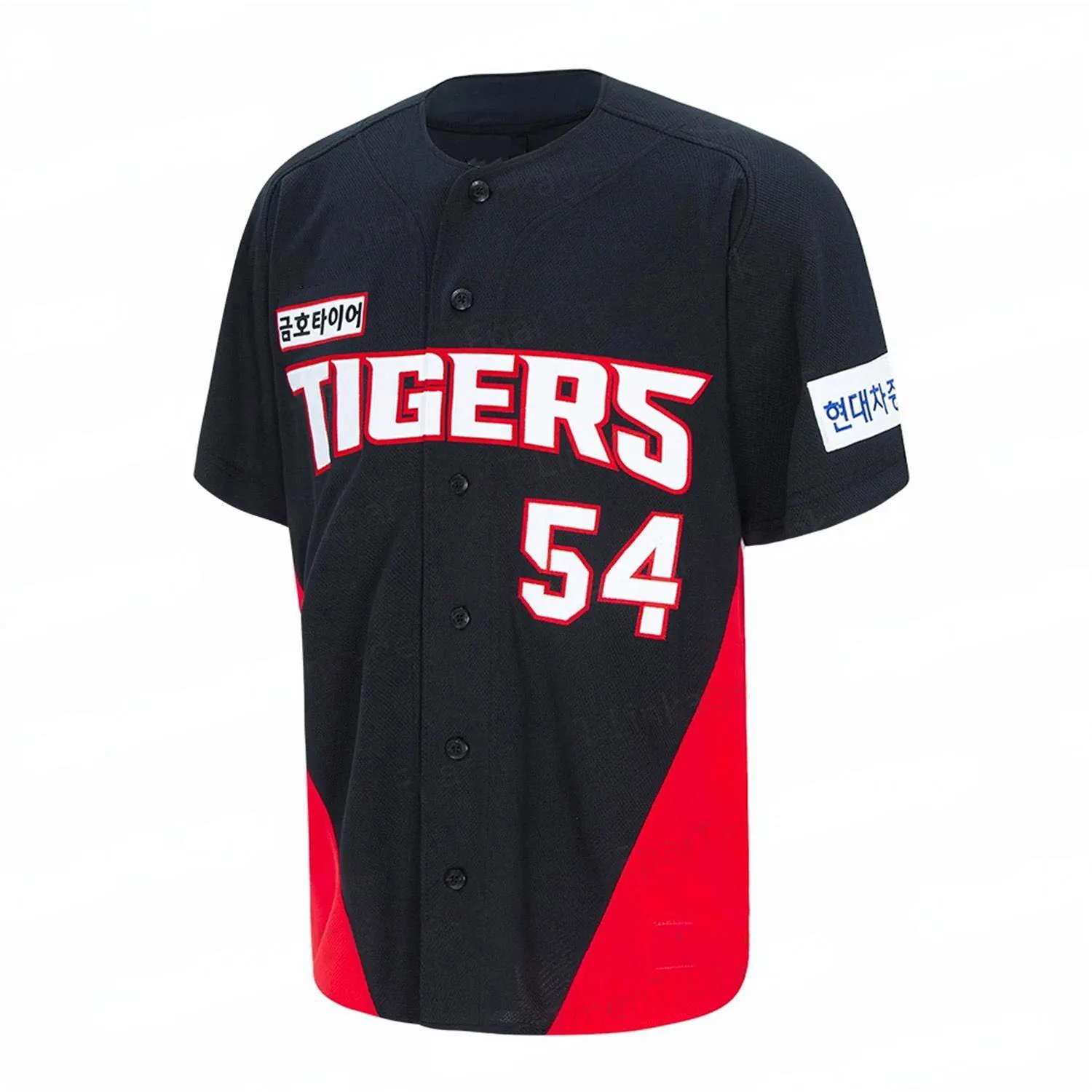 New Arrival Men\'s Korea Tigers Baseball 타이거즈 24 어센틱 홈 유니폼 Baseball Jersey Oversized Player Jersey For Kids/Adult Tops