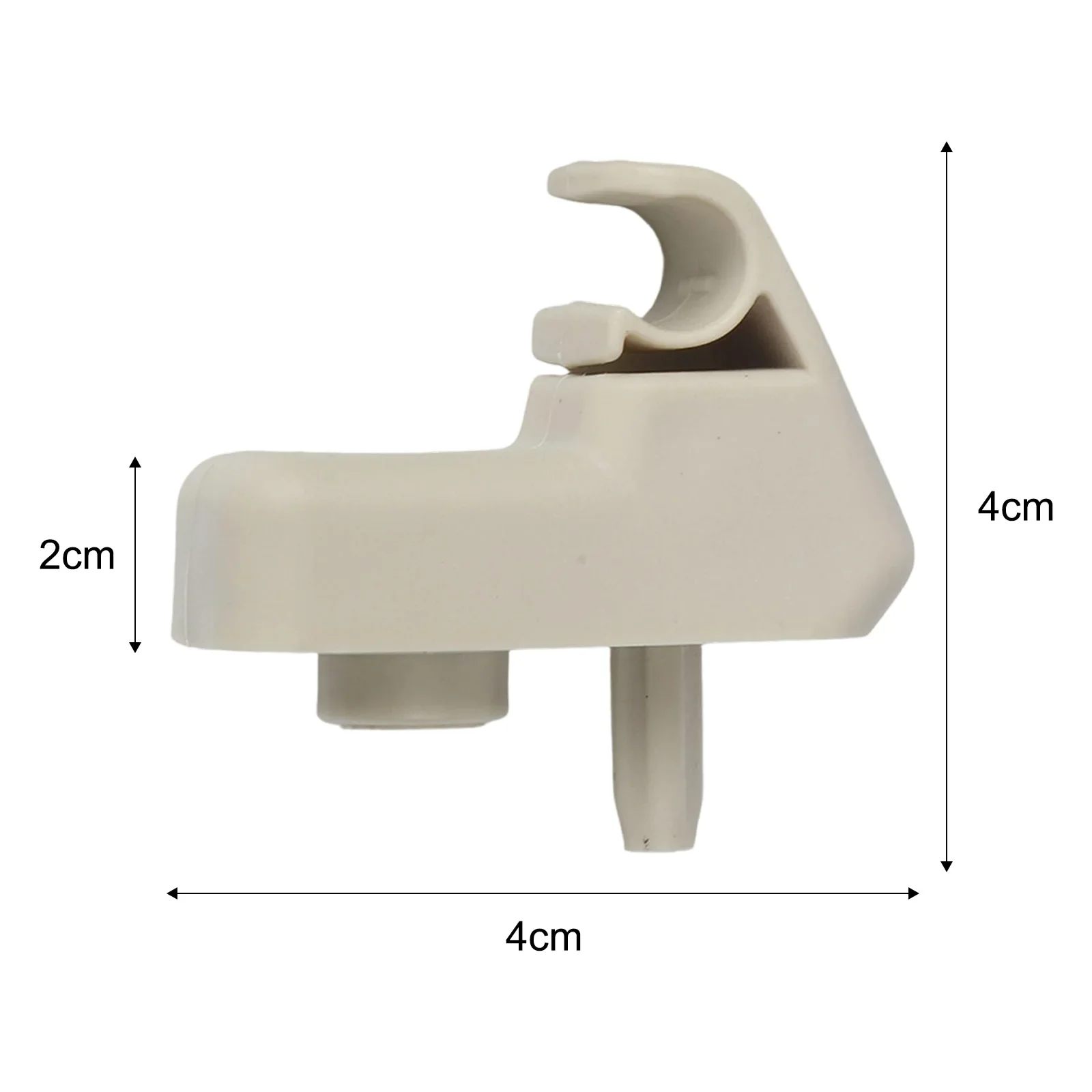 2Pcs Sun Visor Bracket 735411088 for Fiat Grande Punto Reliable Car Accessories for Secure Sun Visor Installation in Vehicle