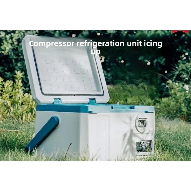 Portable car refrigerator, compressor refrigeration truck dual-purpose, refrigeration portable