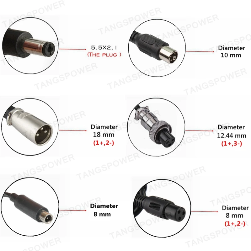 TANGSPOWER 24V 5A elektryczny wózek inwalidzki wózek golfowy ładowarka do akumulatora kwasowo-ołowiowego do ładowarki kwasowo-ołowiowej 28.8V