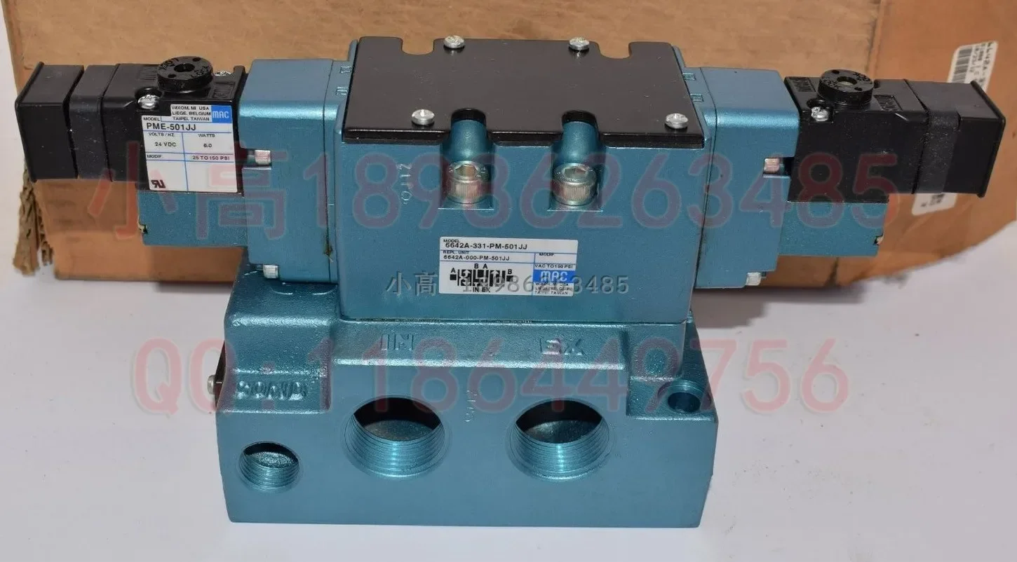 American MAC Solenoid Valve, Valve 6642A-331-PM-501JJ Original Genuine Ten Compensations For One Fake