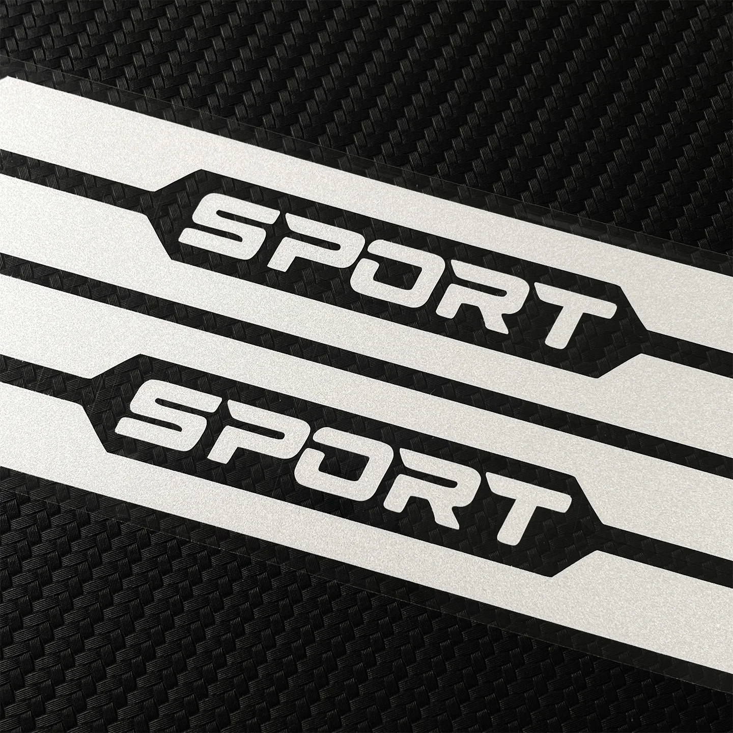 SPORT Racing Graphic Decals Waterproof Stickers Universal Motorcycle Shock Absorber Front Fork Sporty Decorative Accessories