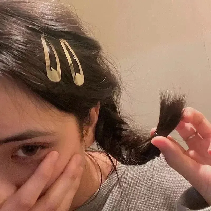 Pinces à cheveux étoile argentée Y2K pour filles, 2-50 pièces, étoile en filigrane, épingles à cheveux en métal, Barrettes, bijoux pour cheveux, épingle à cheveux sans nickel