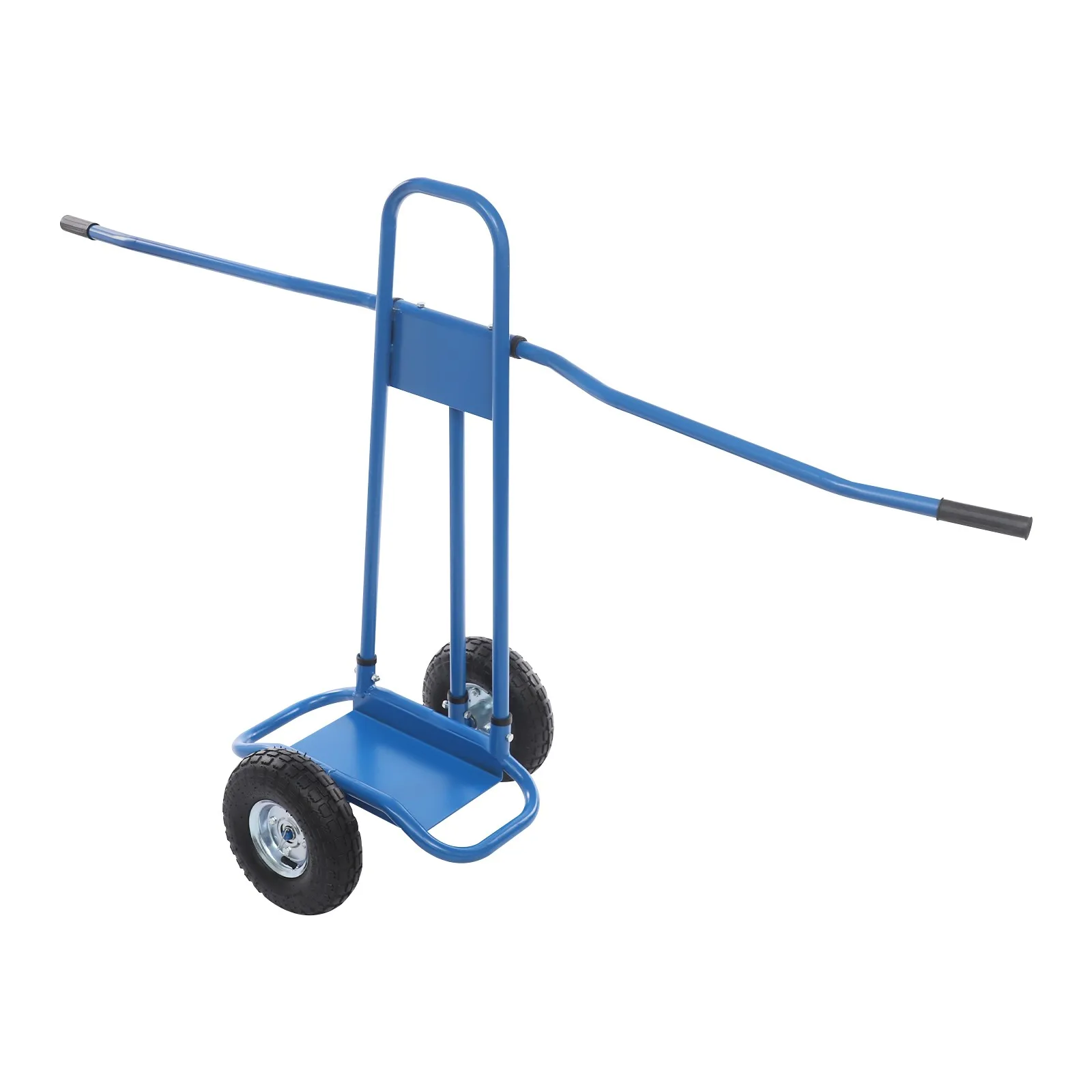 Chariot robuste pour plaques de plâtre, capacité 220 kg, avec grandes roues de 10 pouces pour le déplacement de panneaux de contreplaqué et de plâtre