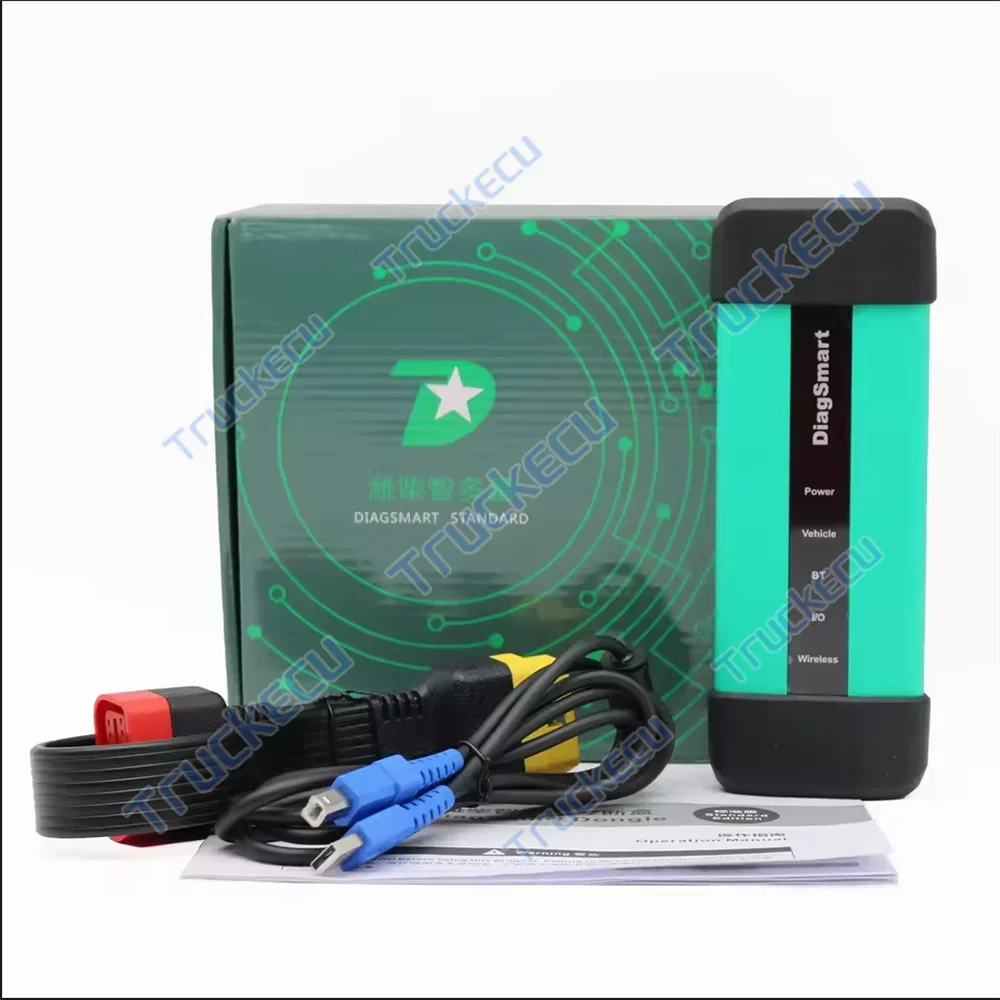for DiagSmart Standard Weichai Heavy Duty diesel truck Diagnostic Tool Inspection Equipment Fault Detector sinotruk+C2 laptop