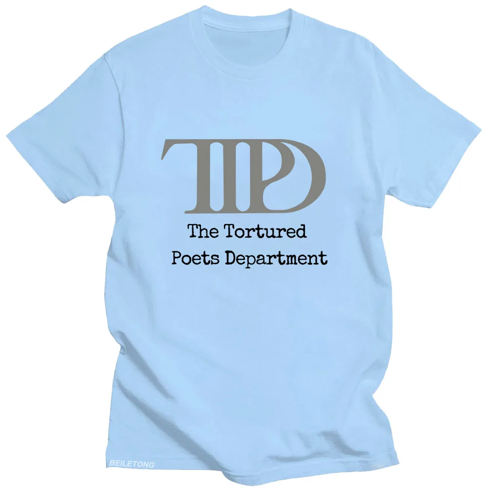 TTPD The Tortured Poets Department T-shirts Graphic Printing Cotton Women Tee-shirt New Album Camisetas Hip Hop Unisex Clothing