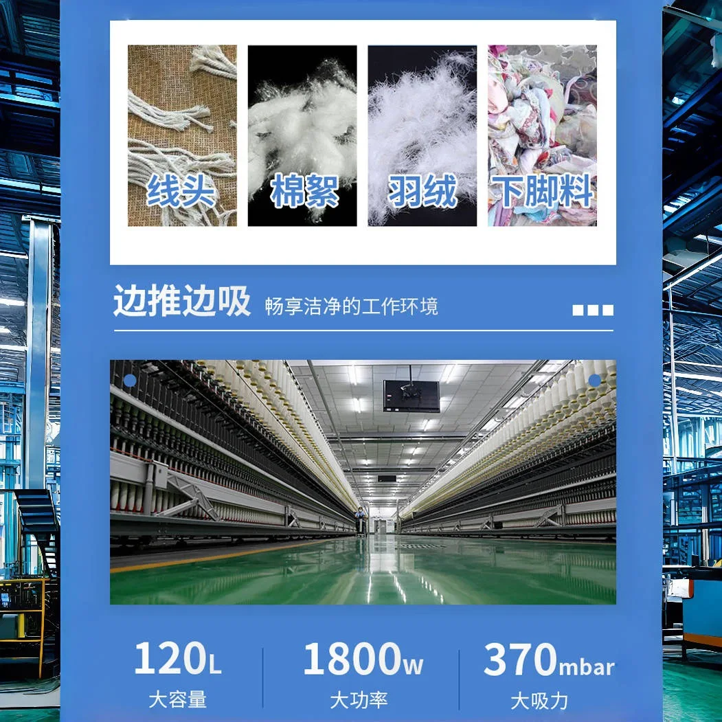 Jieni 繊維工場ワークショップバッテリーワイヤレス工業用掃除機充電式吸引に適しています