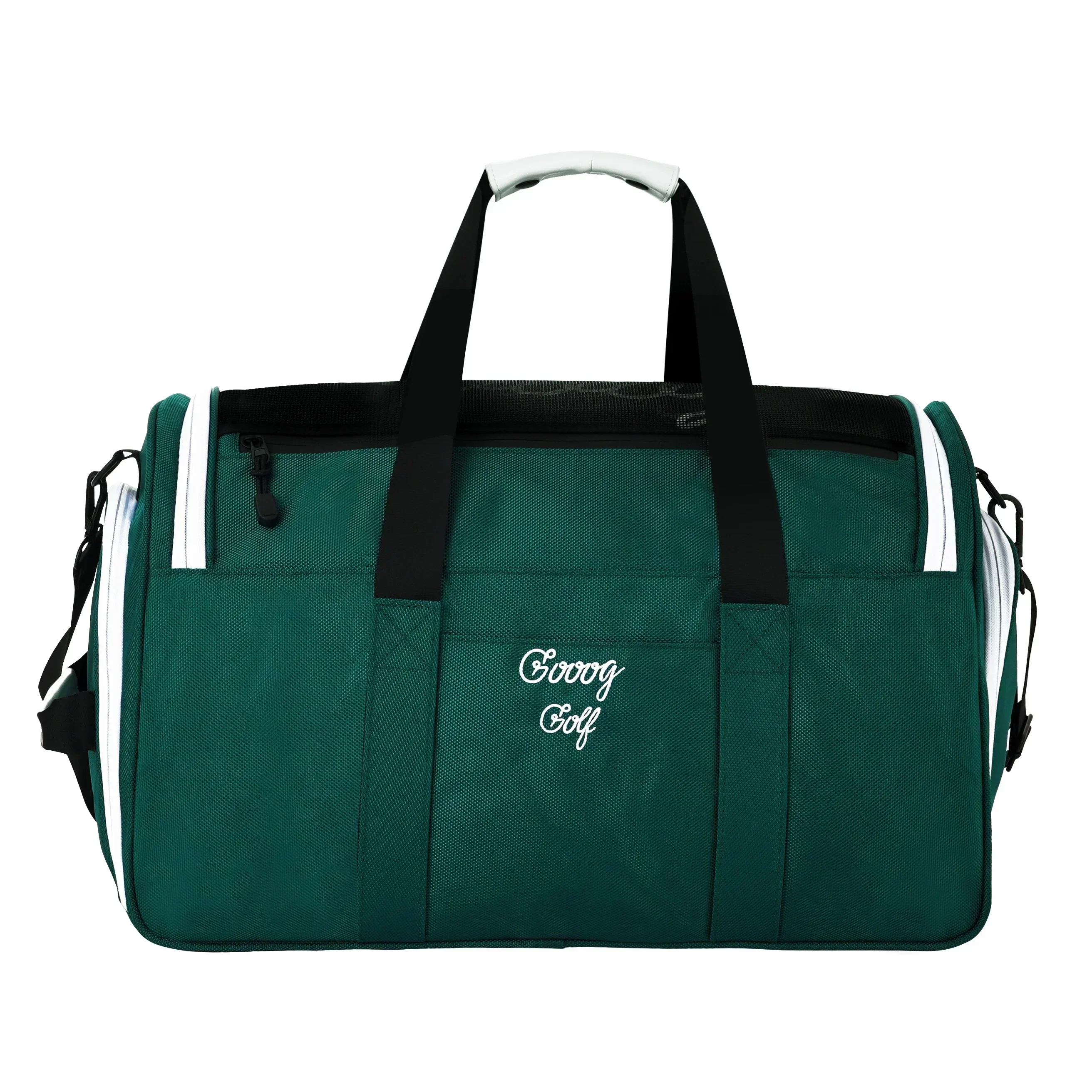 GOOOG Brand Golf Gym Boston Clothing Shoes Bag Green（gooog logo）