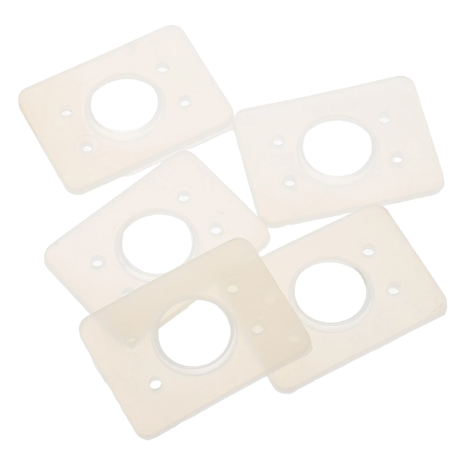 

5 Pcs Soy Milk Maker Motor Sealing Washer Silicone Rectangular Ring for Soybean Machine Universal Parts Accessories