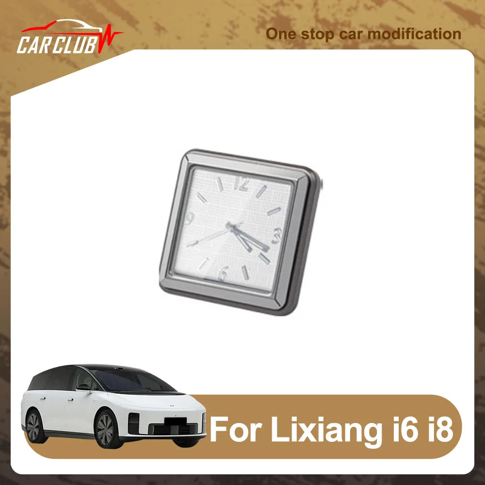 

Central Control Quartz Clock Automotive Modification Parts Fit For Li Lixiang i6 i8 High End Luminous Clock With Aromatherapy