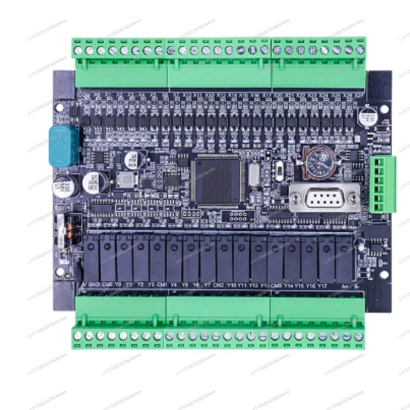 8-Axis 200KHz Pulse PLC Control Board, Industrial Programmable Controller with Analog NTC Weighing Function