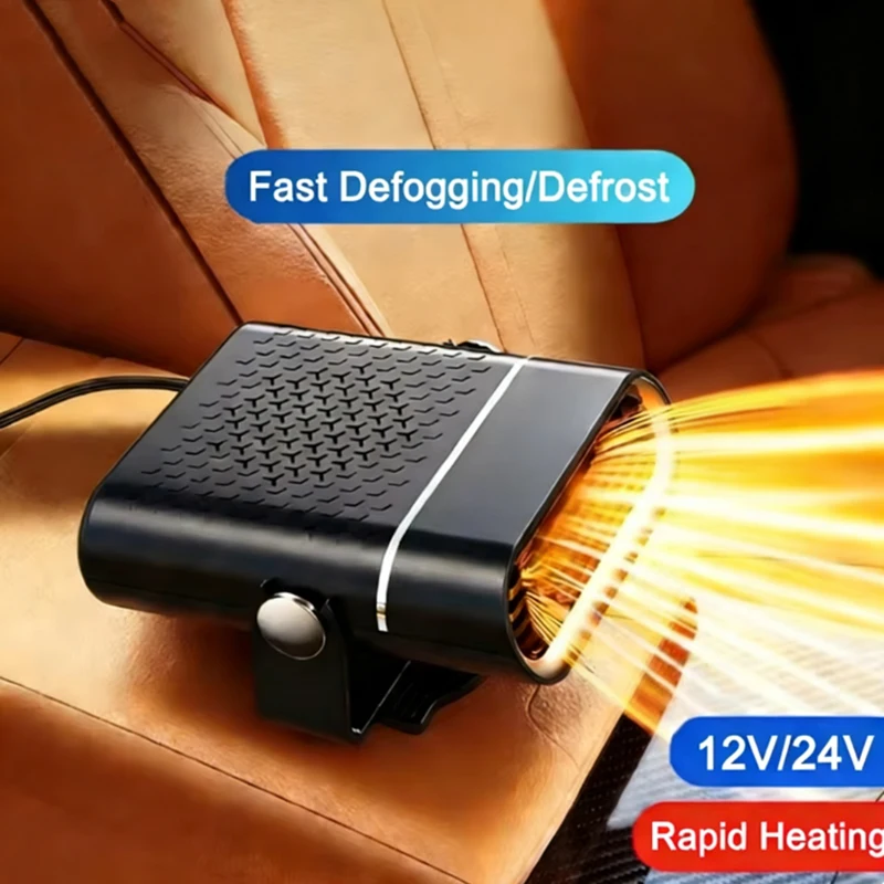 

Portable Car Heater Car 12V Heater 24V Car Heater Windshield Automatic Defogging Defrost Heater Fast Heating Car Heater