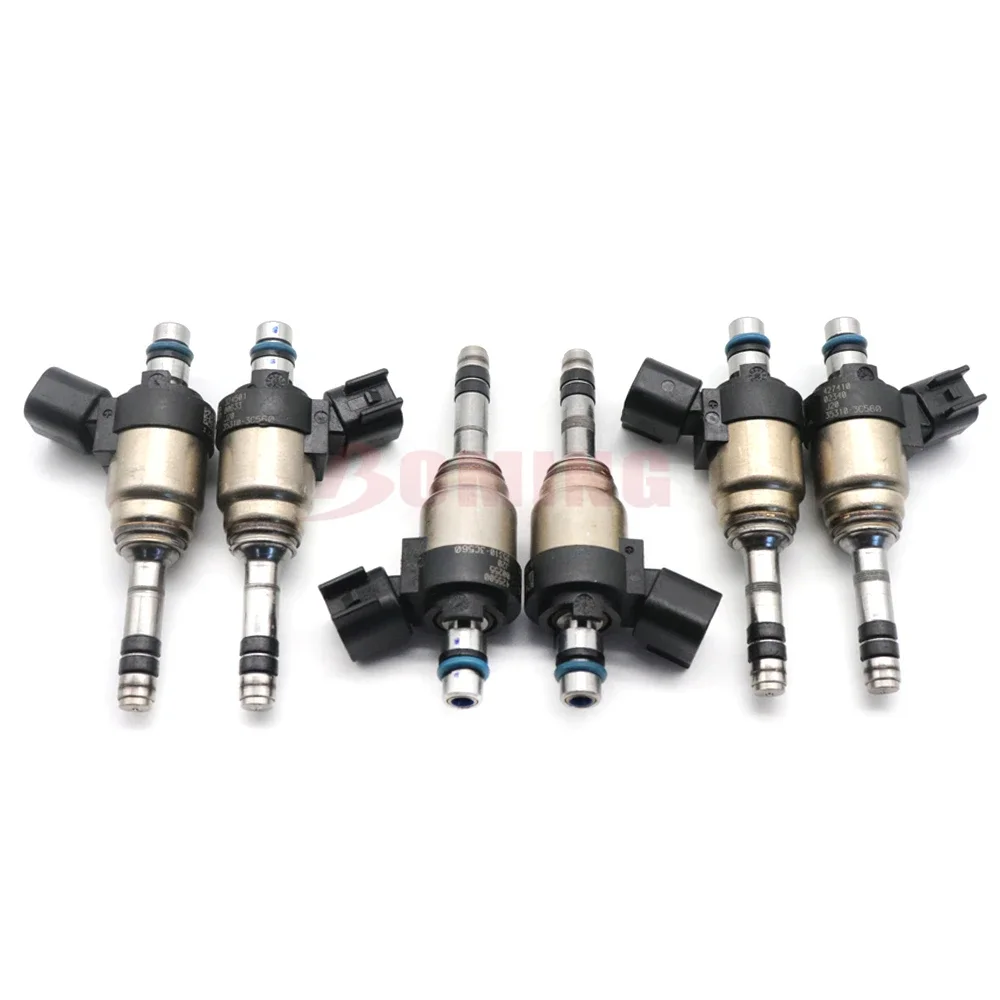 35310-3C560 Fuel Injector Nozzle Fit for Hyundai Azera Genesis Santa Fe Kia Cadenza K900 Sedona Sorento 3.3L 3.8L 11-18 6pcs