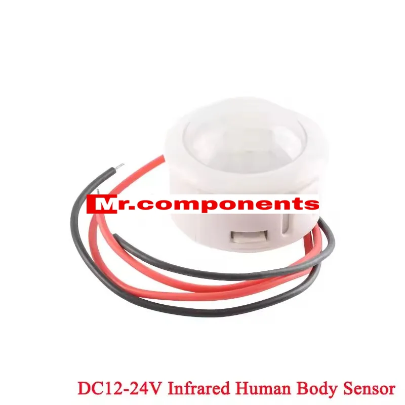 1Pc-2Pcs IR Infrared Human Body Sensing Switch Manual Scanning Sensor Module Switching Head DC12-24V Indoor LED Light 3-5M New