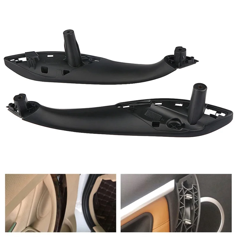 ELEG-Car Interior Inner Door Pull Handle Cover Rear Left & Right For BMW 3 4 Series F30/F31/F34/ F32/F33/F36 2012-2018 view 4