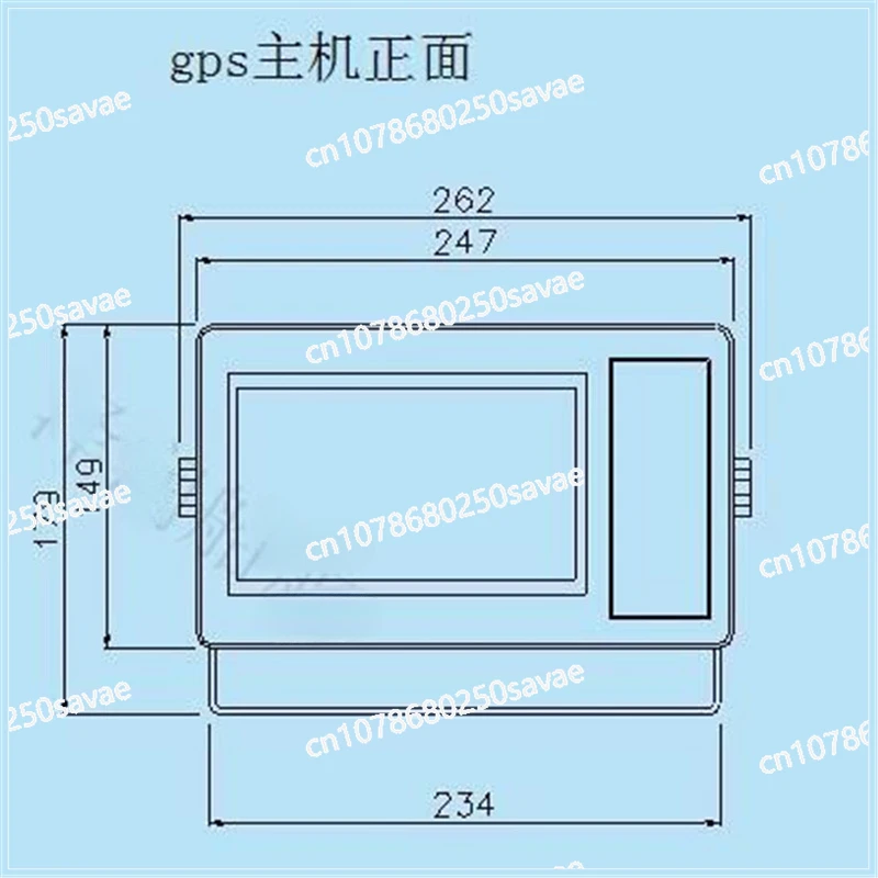 Satellite Positioning Navigator Chart Machine, HG-798 Marine GPS, Satellite Positioning, Fishing Vessel