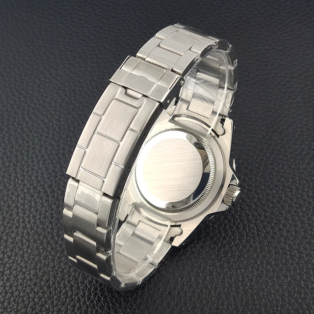 40mm nh35 Watch Green Luminous Watch of Men Sapphire Crystal Stainless Steel Watch Waterproof 100M nh35 Automatic Mechanical