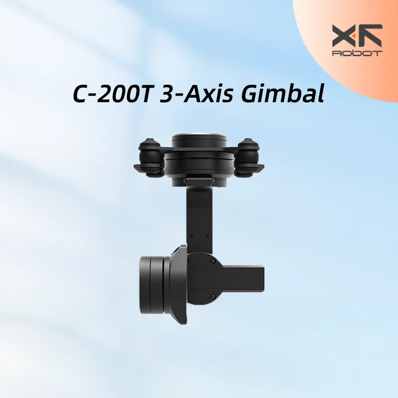 XF-C-200T 3Axis Gimbal متوافق مع جهاز التحميل الذي لا يهم ثم 200 جرام