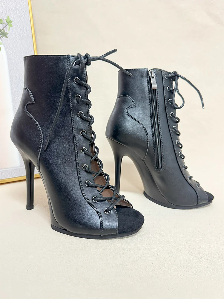 Platform Dans Hoge Hakken 11 cm Aangepast PU-leer of echt leer Salsa Latin Dames Dansschoenen Sexy hakken voor dansfeest